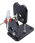 RC Propeller Balancer For Helicopters, Multirotors, Planes, And Boats, Precise Centering And Locking Shaft, Universal Fit shown in close-up
