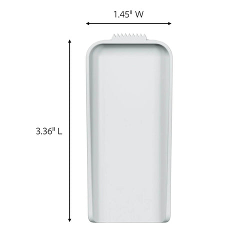 Damage Free Canvas Hangers Kit With No Tools Wall Hooks For 18x24 Art Canvases, holds up to 3 lb per piece, white hanger