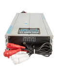 Beefy Marine Five Channel Waterproof Class D Amplifier Delivers Up To 4000 Watts Max Power For Boats ATVs UTVs And Powersports Audio Systems Built Tough For Wet Environments And Clean Distortion Free Sound Throughout., marine amplifier with RCA cables