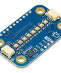 Modulino Pixels Qwiic Compatible RGB LED Module with 8 Addressable LEDs for colorful visual effects and animations in Arduino projects