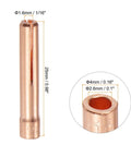 10Pcs 13N22 TIG Collet Tips 1.6mm copper tips 25mm length tungsten electrodes for WP9 WP20 WP25 torch
