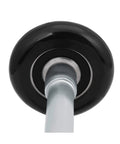 Close-up of 12 Pack Black 2 Inch Nylon Garage Door Rollers With 7 Inch Stems, Quiet, Durable, Heavy Load, Ultra Smooth With 6200-2RS