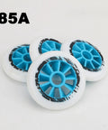 Inline Skate Wheels Replacement 3 Or 4 Pack 85A Built Tough Inline Roller Skate Wheels for Indoor Outdoor Use Smooth Ride