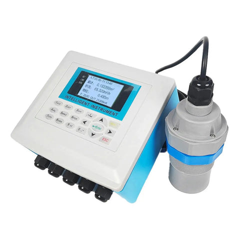 High Precision Ultrasonic Open Channel Flow Meter For Rivers And Reservoirs Non Invasive Split Type Level Meter rugged device