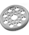 7075 Aluminum 48P Spur Gear 80T Upgrade for Sakura D3 CS SXI XIS One Tenth Scale RC On Road Drift Car Belt Drive Compatible Part