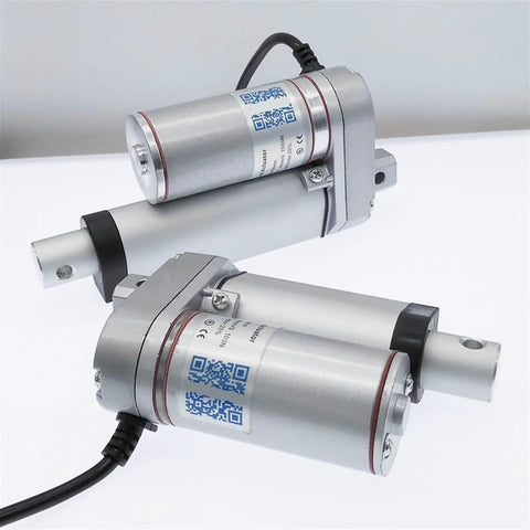 Top Notch Dc Linear Actuator Motor Delivering 20Mm Stroke Dual 12V Or 24V Power for robotic modifications and industrial control.