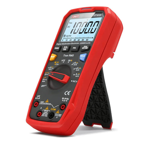 UT161E True RMS Digital Multimeter Tester For DIY Pros 1000V ACDC Voltage Meter 20A Current Ohm Capacitance Frequency Duty Cycle
