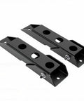 Heavy Duty Rear Door Hinge Set For Jeep Wrangler Jk And Jku 2007 To 2018 Reinforced Steel matte black tailgate hinges