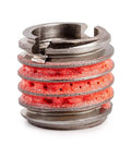 Metal Thread Repair Kit With Stainless Steel Threaded Inserts showing a side view of standard wall 3/8-16 x 9/16-12 component.