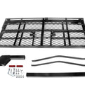 Heavy Duty Hitch Mount Cargo Carrier For 2 Inch Receiver 60 By 24 By 14.4 Inch Folding Luggage Rack with Mesh Surface and Rails