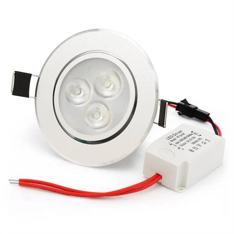 Pack Of 10 LED Color Changing Recessed Downlight Kit With Remote Control Easy Install 3W RGB Ceiling Light No Noise Or Flicker