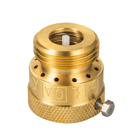 Three Quarter Inch Solid Brass Garden Hose Connection Vacuum Breaker Backflow Preventer Kit close-up view