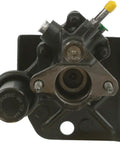 Front view of Beefed Up Remanufactured Hydraulic Power Brake Booster Without Master Cylinder for Silverado 2500 HD 2012 to 2014 Black Renewed