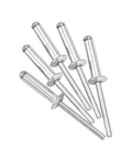 Aluminum Blind Rivets 3/16 By 3/4 Inch 500 Pack Silver For Quick Easy Metal And Wood Fastening High Strength Aluminum Mandrel