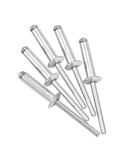 Aluminum Blind Rivets 3/16 By 3/4 Inch 500 Pack Silver For Quick Easy Metal And Wood Fastening High Strength Aluminum Mandrel
