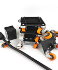 Super Heavy Duty Furniture Mover Dollies That Spin 360 Degrees Easy With Pry Bar And Heightening Pads, includes dollies and pry bar.