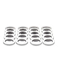 McGard 78710 stainless steel standard mag washers, front view, set of 20