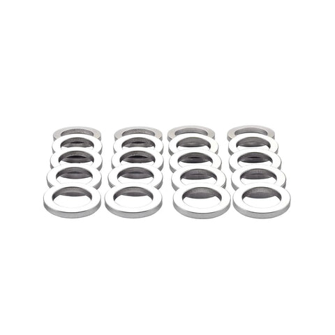 McGard 78710 stainless steel standard mag washers, front view, set of 20