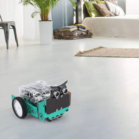 Owl Smart Robot Car Kit For Kids With Nano V4 Controller Arduino Compatible on floor