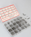Super Awesome 300 Pcs Compression Spring Assortment Kit With 23 Various Sizes Premium Stainless Steel Springs For Mechanical Repair Auto Fixing Electronic DIY Projects Hardware Tools, 304 stainless steel case opened
