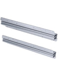 Beefy Heavy Duty 800mm Drawer Slide With 120Kg Load Capacity Cold Rolled Steel And 1500mm Full Extension For Staircase Cabinets Under Stairs Smooth Glide Quiet Operation Ready To Go, two steel slides