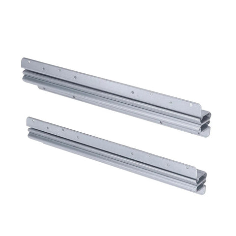 Beefy Heavy Duty 800mm Drawer Slide With 120Kg Load Capacity Cold Rolled Steel And 1500mm Full Extension For Staircase Cabinets Under Stairs Smooth Glide Quiet Operation Ready To Go, two steel slides