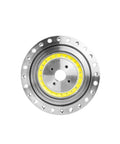 Front view of Harmonic Drive CS-32-II Pro Grade High Precision Strain Wave Gear Reducer with visible bolt holes and gears.
