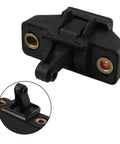 Heavy Duty Rear Tailgate Latch Lock Replacement Featuring Hardcore Abs Build For Mk1 And Mk2 Vehicles With Oem 7700791731 Direct Fit Trunk Door Closure Assembly shown from the side with detailed latch mechanism.