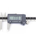 Beefy 12 Inch 300mm Digital Caliper With Industrial Grade Stainless Steel IP67 Waterproof And Oil Resistant Auto Power Off Inch Millimeter And Fraction Modes For Precise Measurements In Tough Shop Environments showing display with measurement value