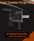 Vapor Canister Purge Valve Vacuum Solenoid Switch For Toyota And Scion, Replaces 90910-12276 136200-7010, close-up view