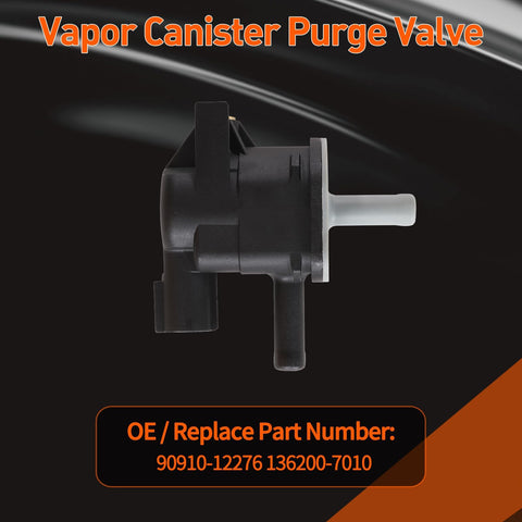 Vapor Canister Purge Valve Vacuum Solenoid Switch For Toyota And Scion, Replaces 90910-12276 136200-7010, close-up view