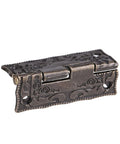 Antique Bronze Box Hinges Set For Cabinets And Jewelry Boxes 10 Pack Heavy Duty Iron Hardware With 270 Degree Rotation Electroplated Finish
