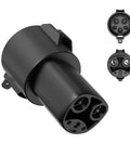 Hella Reliable J1772 To Nacs Charging Adapter Boasting 240V Ac Power Delivery And 80 Amp Heavy Duty Plug Converter for EVs.