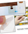 Vertical Blind Repair Tabs Pack Of 50 For Easy Replacement Fixers With Quick Repairs Multimaterial Compatible Tabs