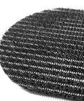 Close-up of a black Hair Grippers Three Color Bundle Set Six Pieces For Men And Women Salon And Barber Styling No Slip Holders.