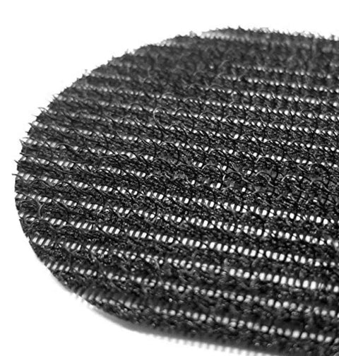 Close-up of a black Hair Grippers Three Color Bundle Set Six Pieces For Men And Women Salon And Barber Styling No Slip Holders.