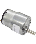 Heavy Duty DC Gearmotor With Adjustable Speed Controls 12V And 24V Options with metal gearbox for DIY builds and shop automation.