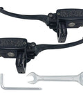 One Inch 25mm Hydraulic Clutch And Brake Master Cylinder Lever Kit For Motorcycle Left And Right Set Ride Ready Fits Honda Gold Wing Shadow