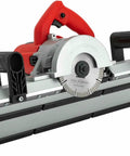 Professional Electric Tile Chamfering Machine With Solid Aluminum Base For Dead On 45 Degree Ceramic Edges Using Quick Swap Blades.
