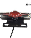 Top Rated Electric Bike Taillight With Bright Led Turn Signals And Brake Light For 12v 60V Scooters Ensures Smooth Riding And Ultimate Safety On the Road Without Hassle. 36-48V rear LED