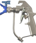 Professional Airless Paint Spray Gun Forged From Tough Aluminum And Equipped With A Blue 517 Tip for easy wall coating.