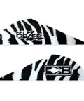 True Color Blazer 2 Inch 3D Arrow Vane White Tiger 100 Pack For Hunting Crossbow Bolts Durable Parabolic Paddle Design