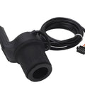 Easy Install LCD Display Electric Bike Meter Kit With Half Handle Grip 5P Common Wire 24V 36V 48V 60V Compatibility