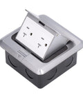 Shop Grade 250V 20A Floor Electrical Outlet With Embedded Pop Up Power Socket And Ip40 Weather Seal designed for office use.