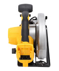 Heavy Duty Cordless Circular Saw With 5300 RPM Brushless Motor And Seven Quarter Inch Blade designed for slicing hardwood and plywood.
