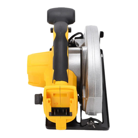 Heavy Duty Cordless Circular Saw With 5300 RPM Brushless Motor And Seven Quarter Inch Blade designed for slicing hardwood and plywood.
