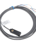 Inductive Proximity Sensor Switch 3 Wire DC IP67 PNP NO Flat Type with cable, durable ABS housing for industrial automation