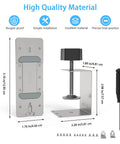 Anti Theft Aluminum Doorbell Mount Bracket With No Drill Design for Smart Doorbells, security hardware and screwdriver shown