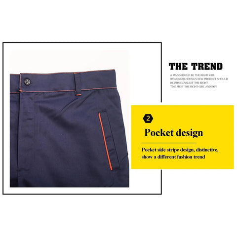 Mens Heavy Duty Long Sleeve Work Set With Strategic Multi Pocket Layout Durable Poly Cotton Blend Designed For The Daily Grind close-up of pants pocket design