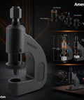 Pro Grade Brake Clevis Pin Press Tool For Class 6 To 8 Semi Trucks And Commercial Vehicles with close-up of tool design.